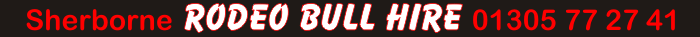 Sherborne Rodeo Bull Hire